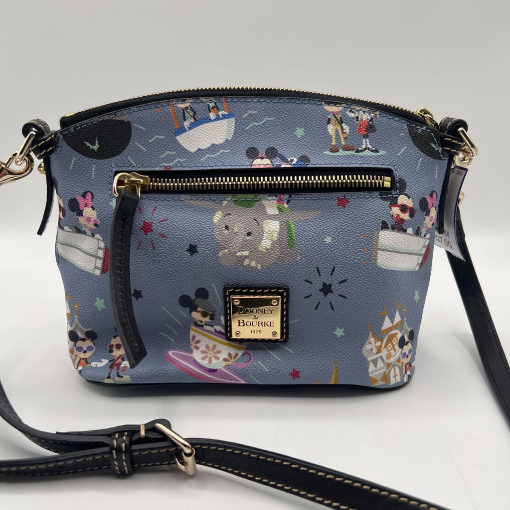disney all over character print satchel