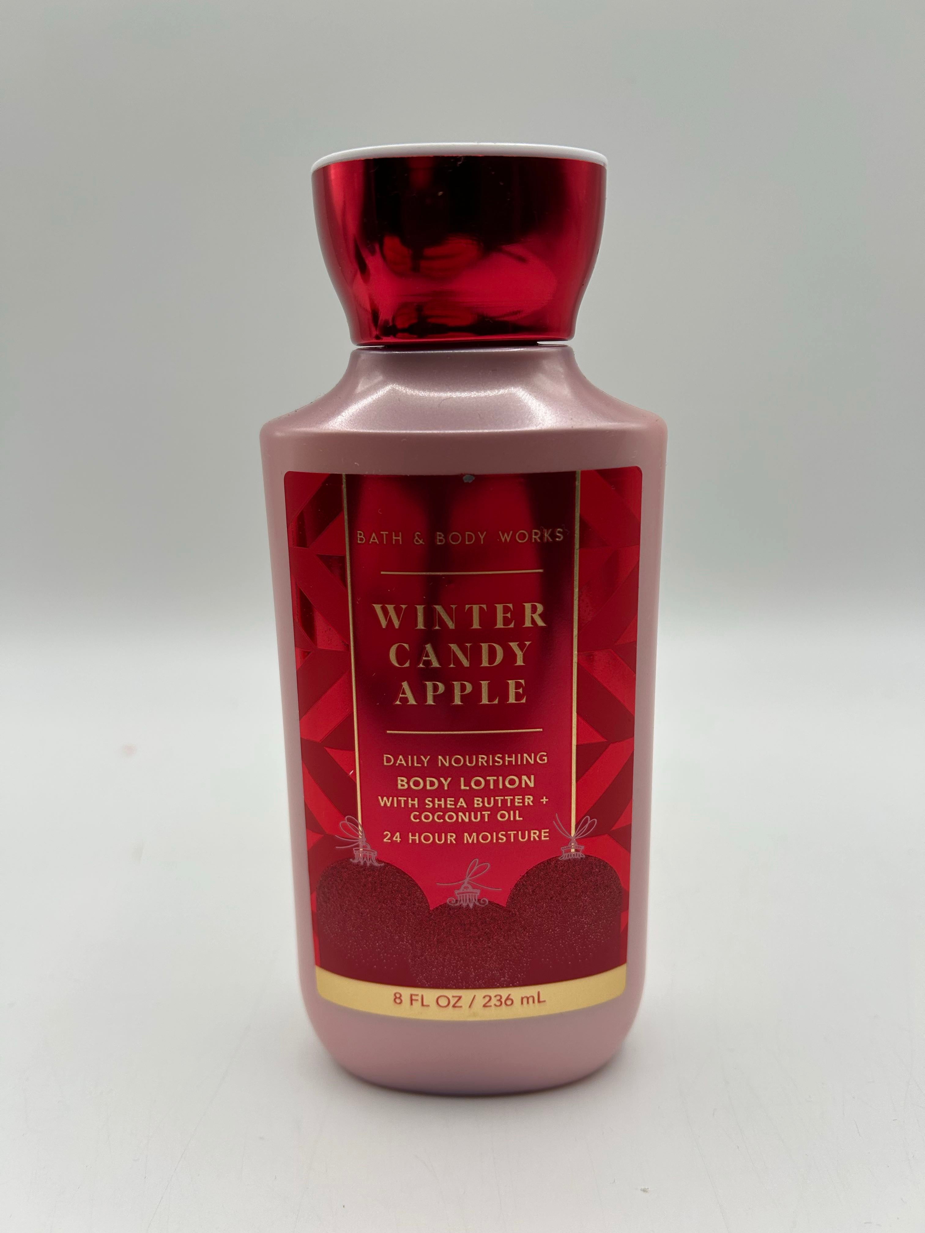 body lotion-winter candy apple