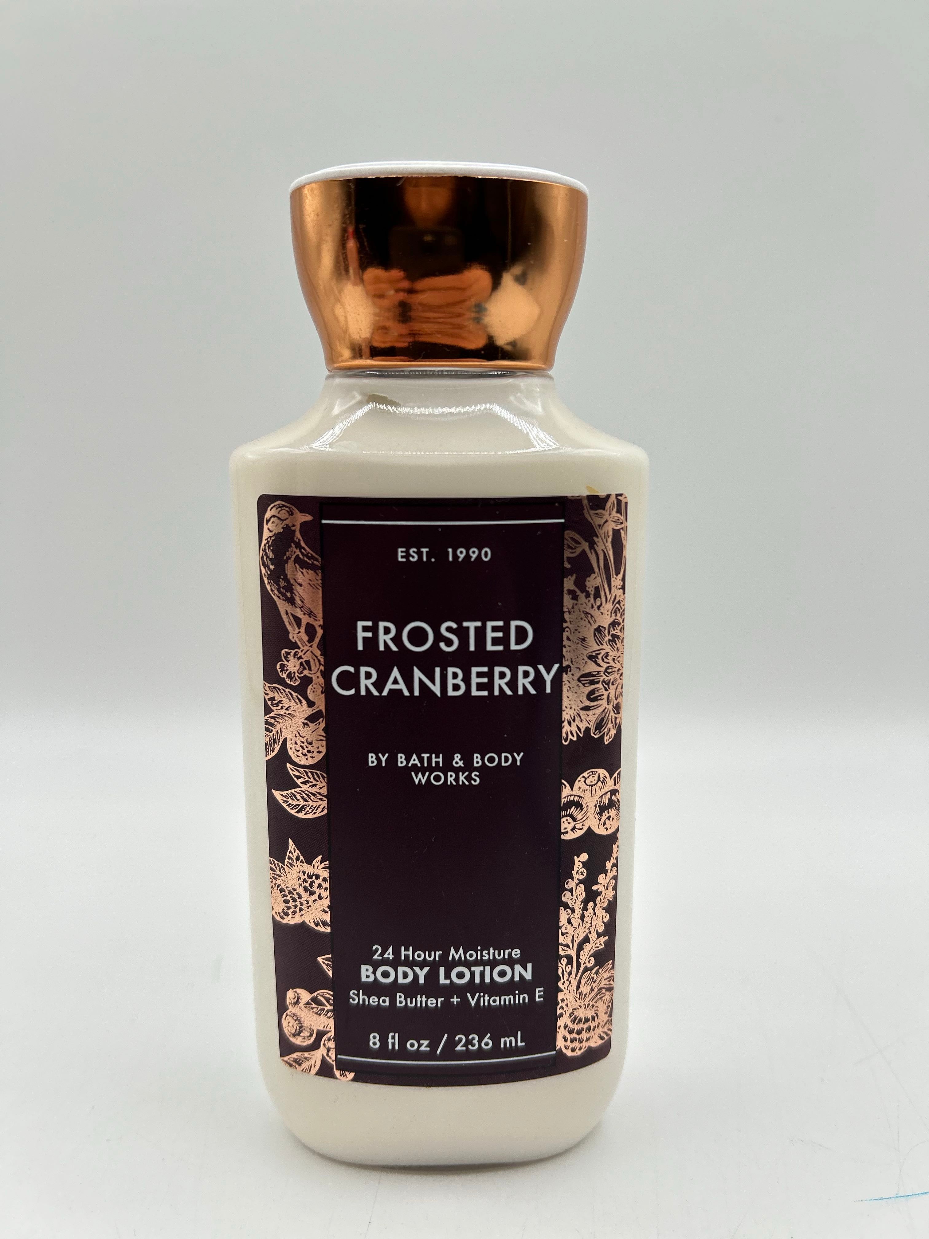body lotion-frosted cranberry