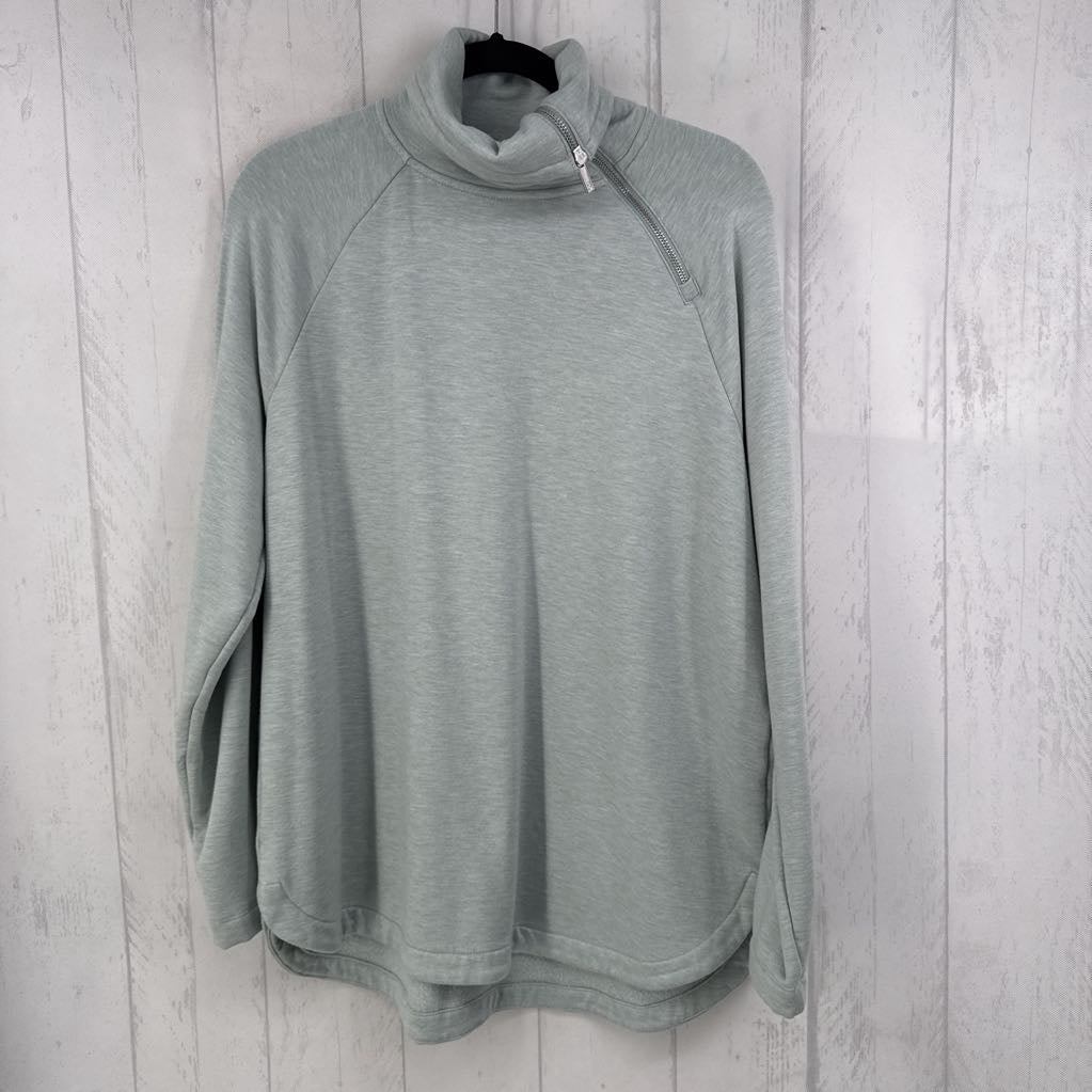 M zipped t-neck sweatshirt