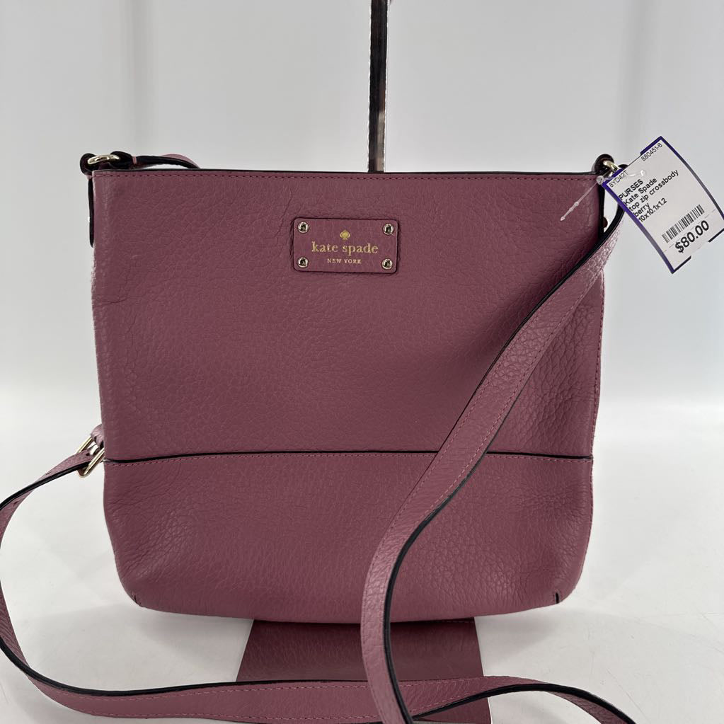 top zip crossbody