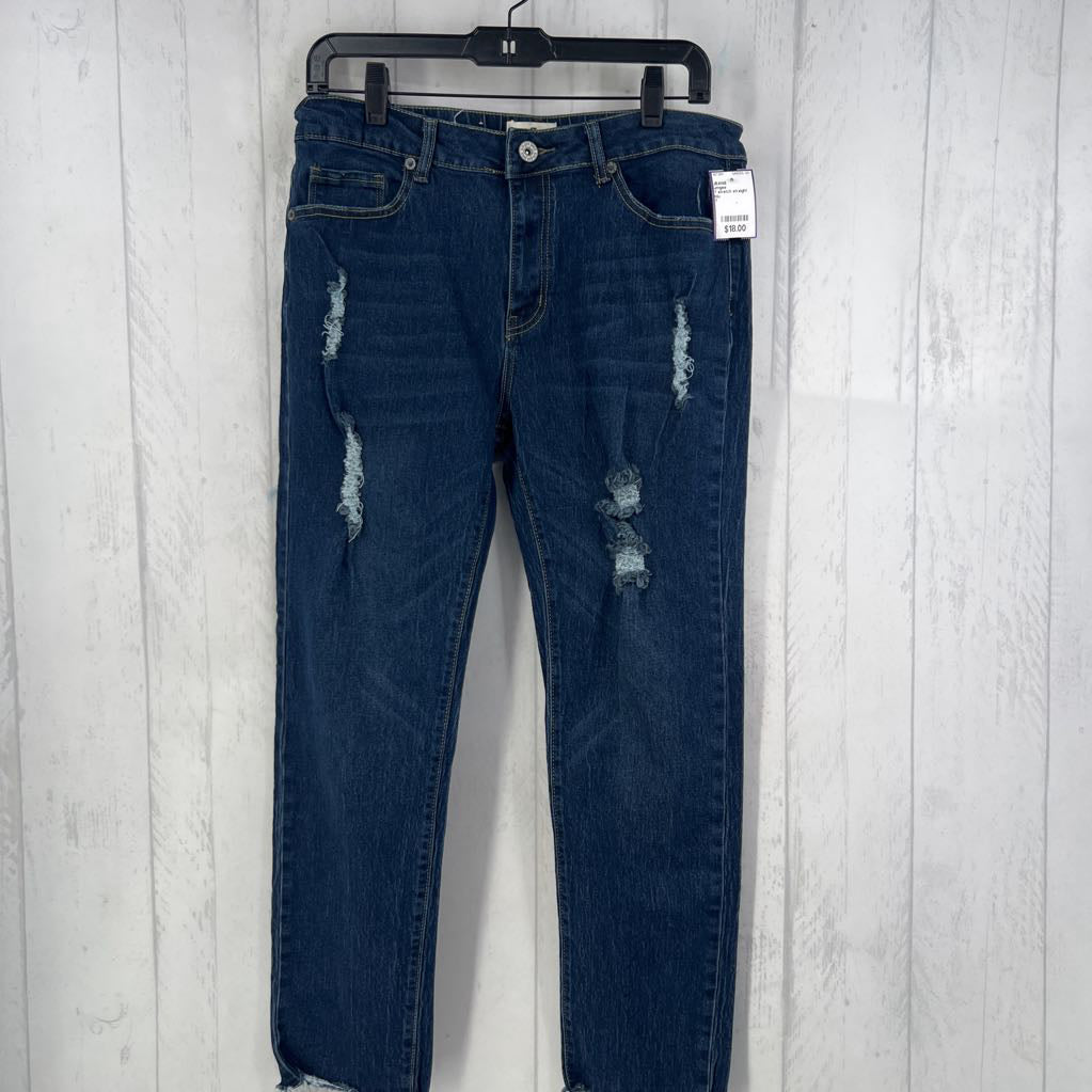 7 stretch straight leg jean