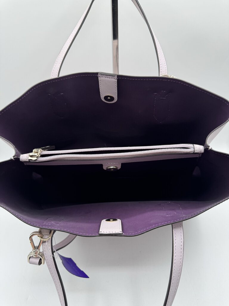 open top w/ zip middle compartment satchel
