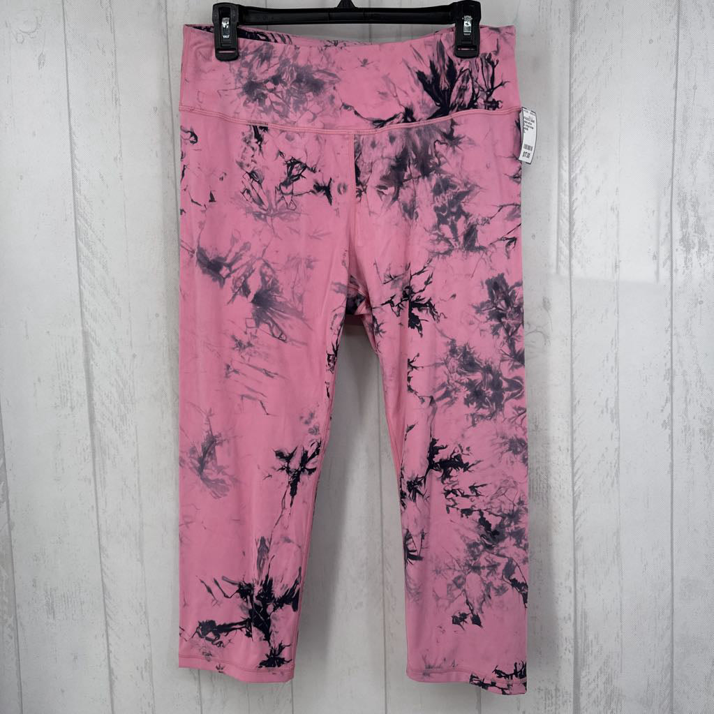 XL ti-dye hi-rise crop leggings