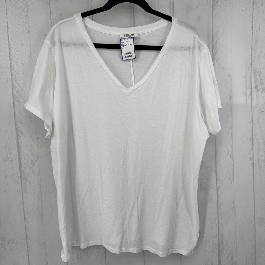 2X v-neck s/s tee