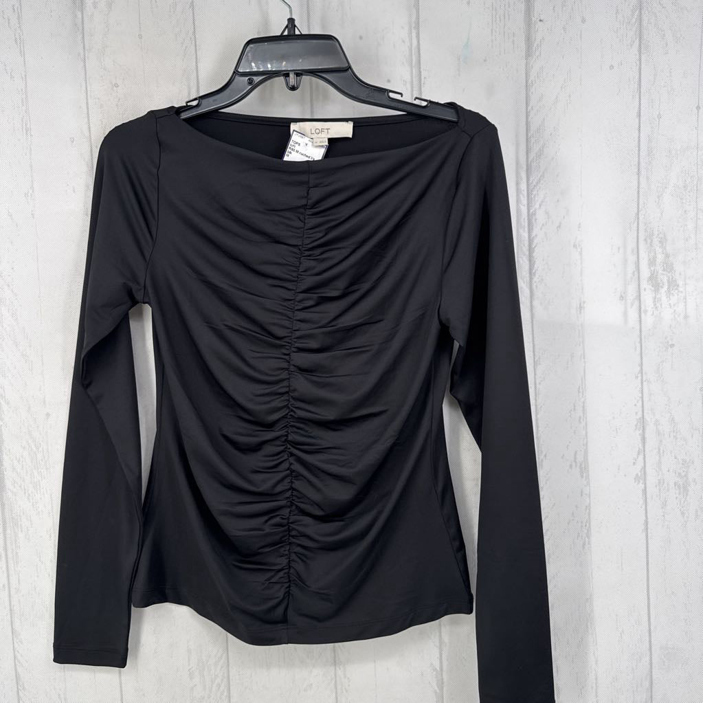 R60 M ruched l/s top