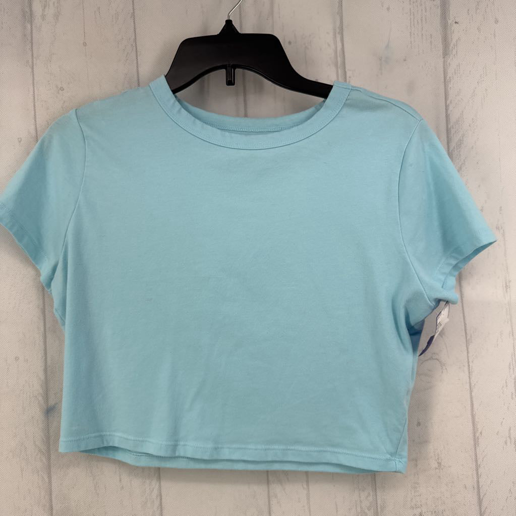 L s/s crop top