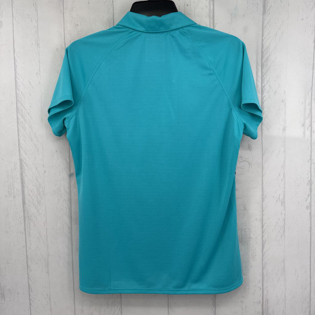 R70 M chevron stripe s/s polo