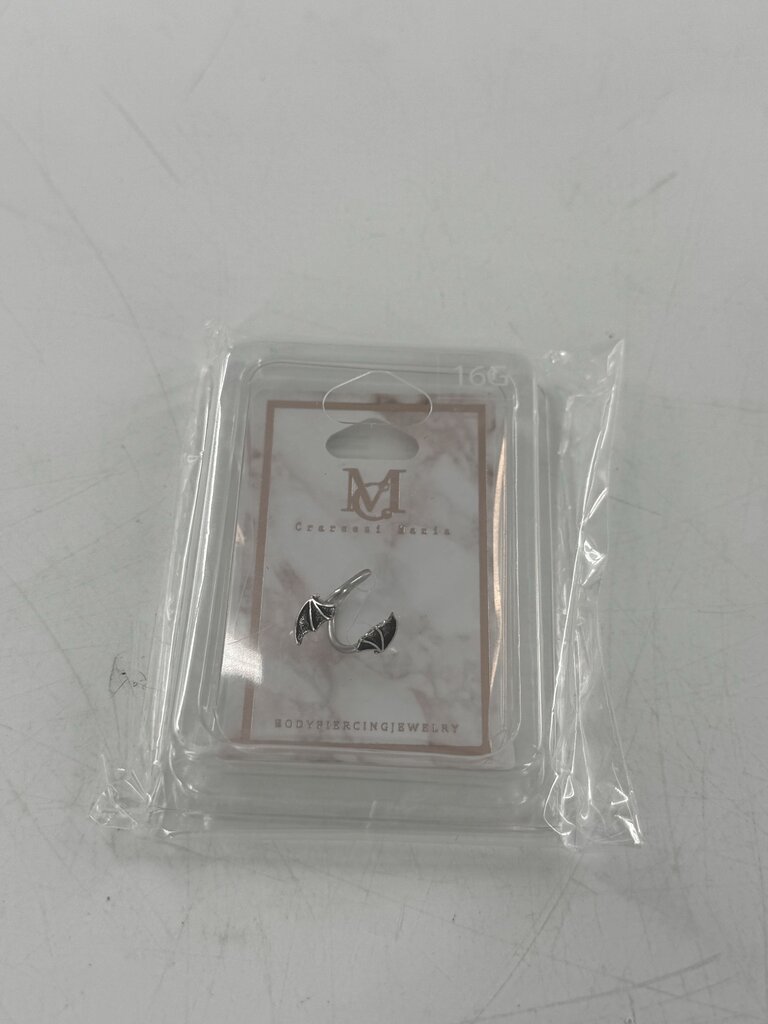 bat twist helix earring