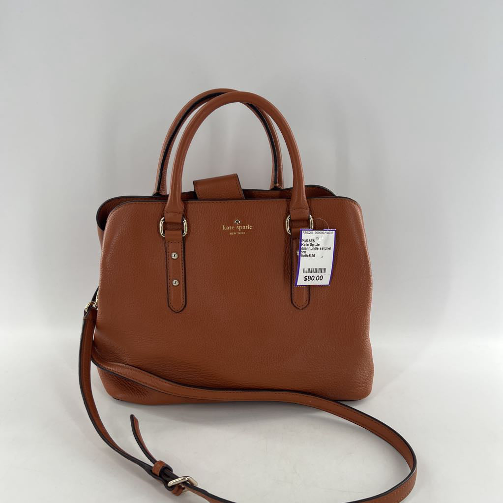 dual handle satchel