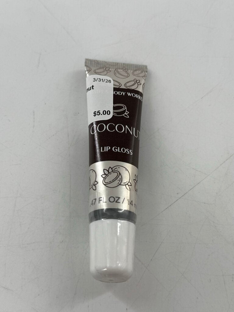 lip gloss-coconut
