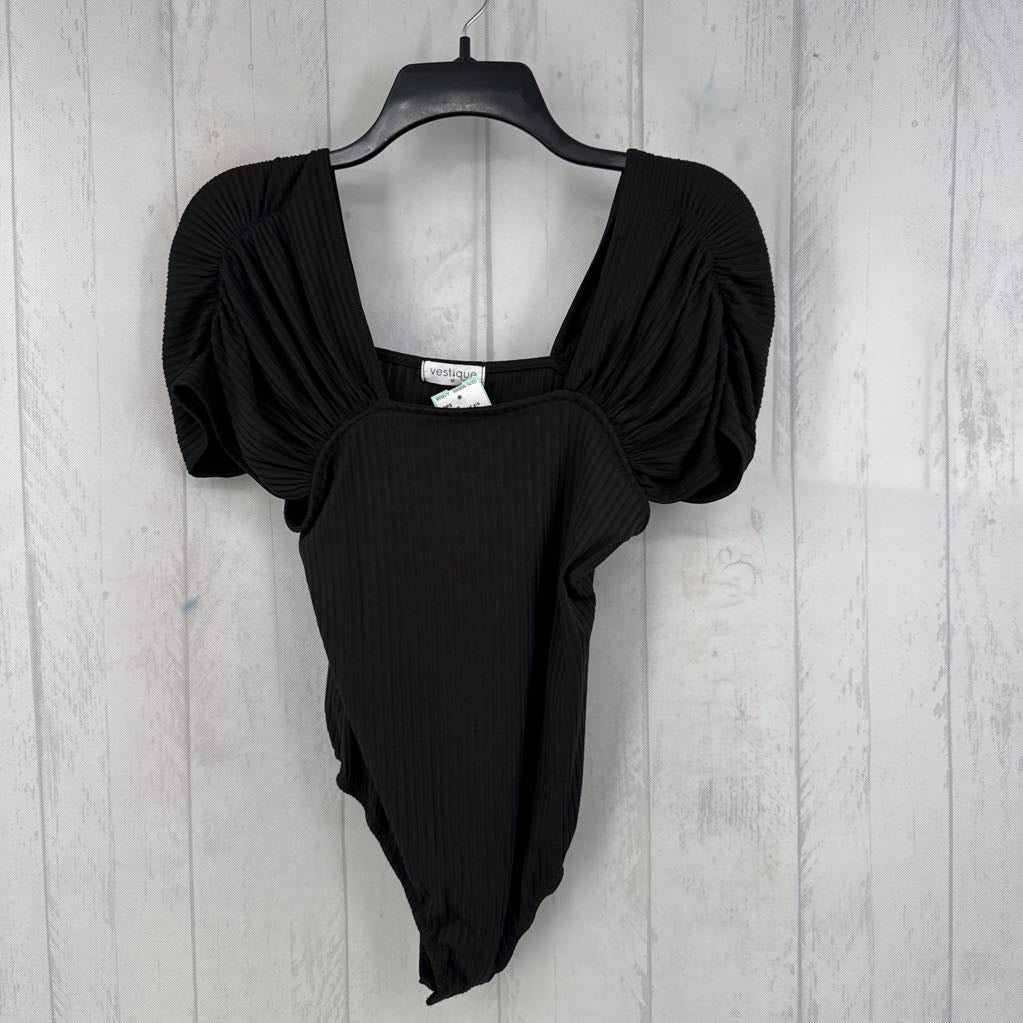 R32 M ribbed s/s bodysuit