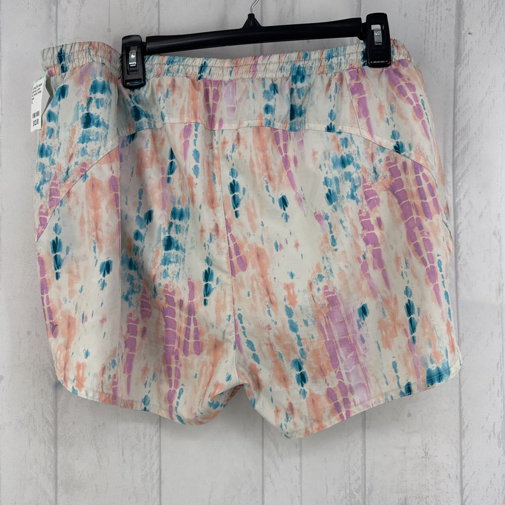 XL tie-dye running shorts