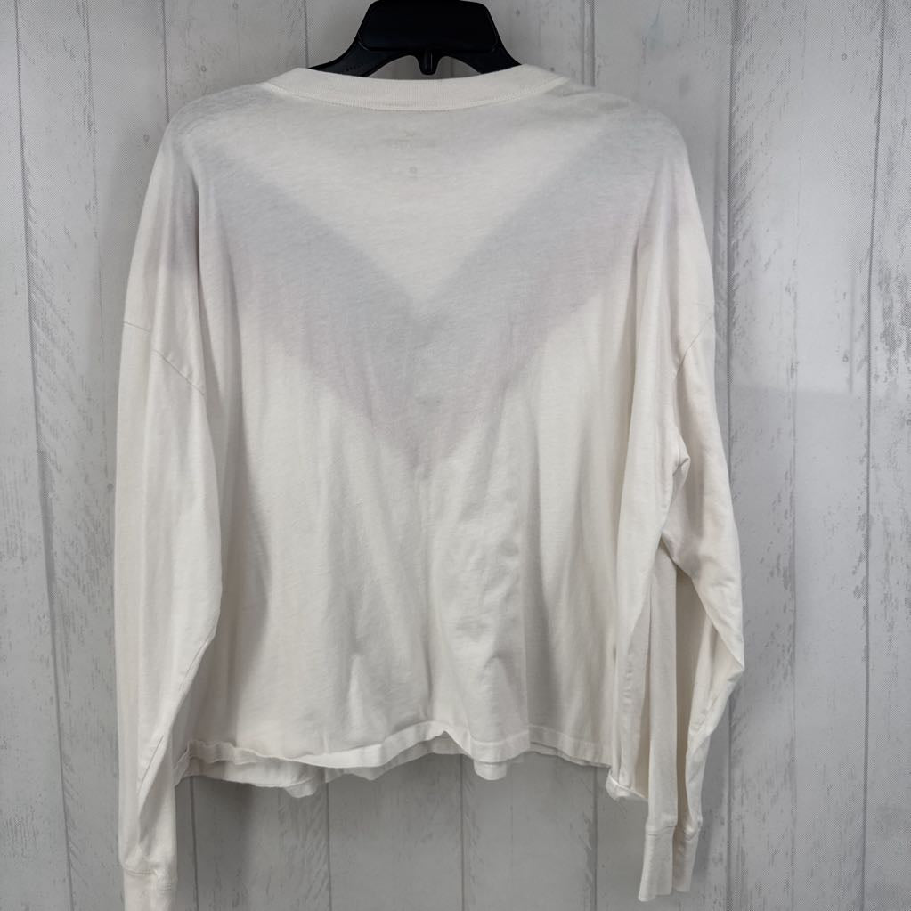L colorblock l/s tee