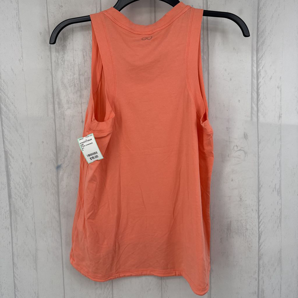 S hi-lo crewneck tank
