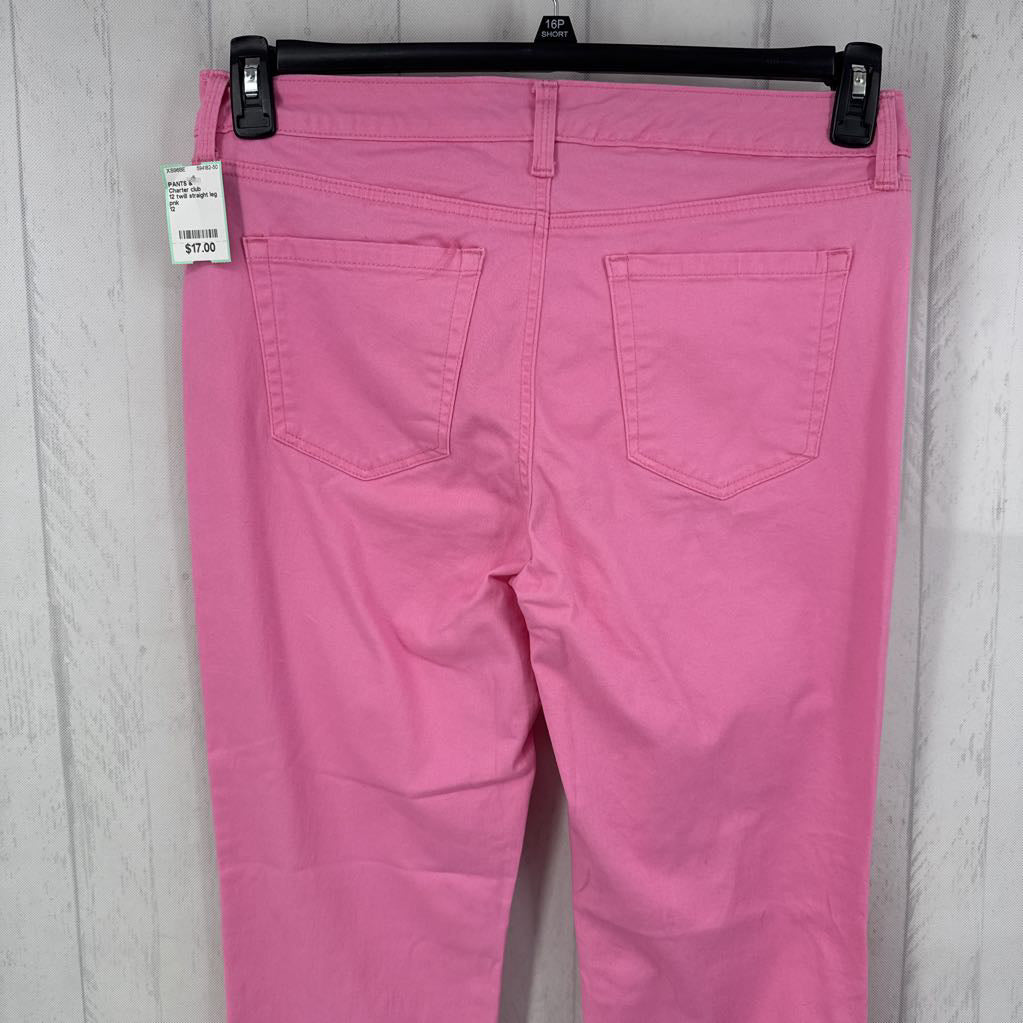 12 twill straight leg pant