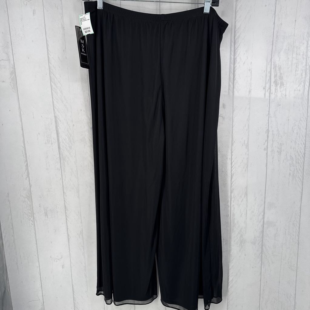 R79 2X pull-on wide leg pants