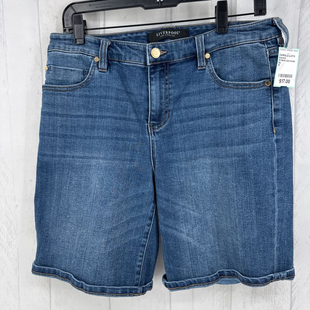 10 denim bermuda shorts