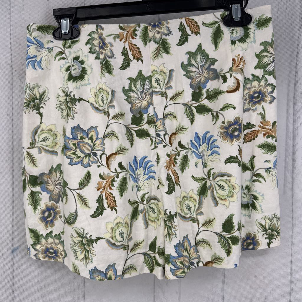 4 flo print shorts