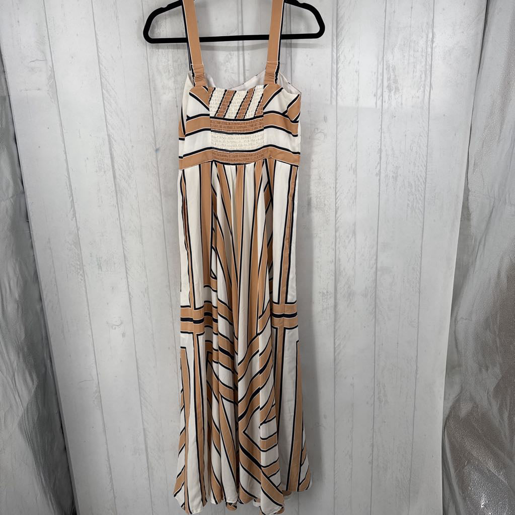 8 striped slvls maxi dress
