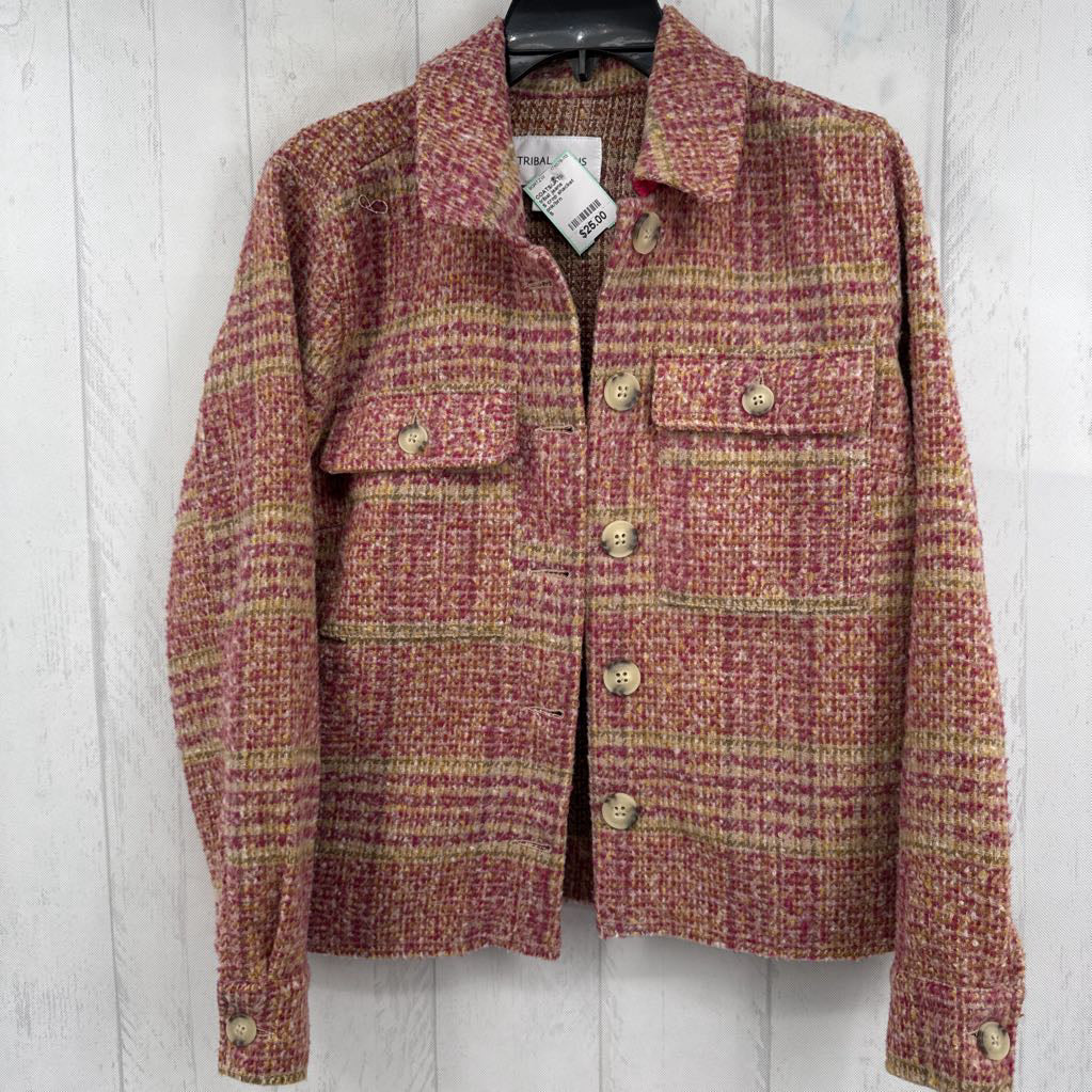 S crop shacket