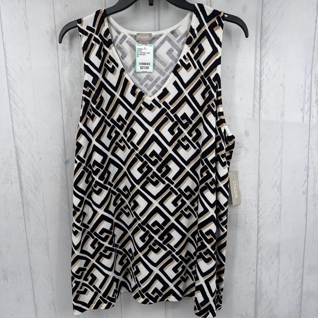 XL sweater tank