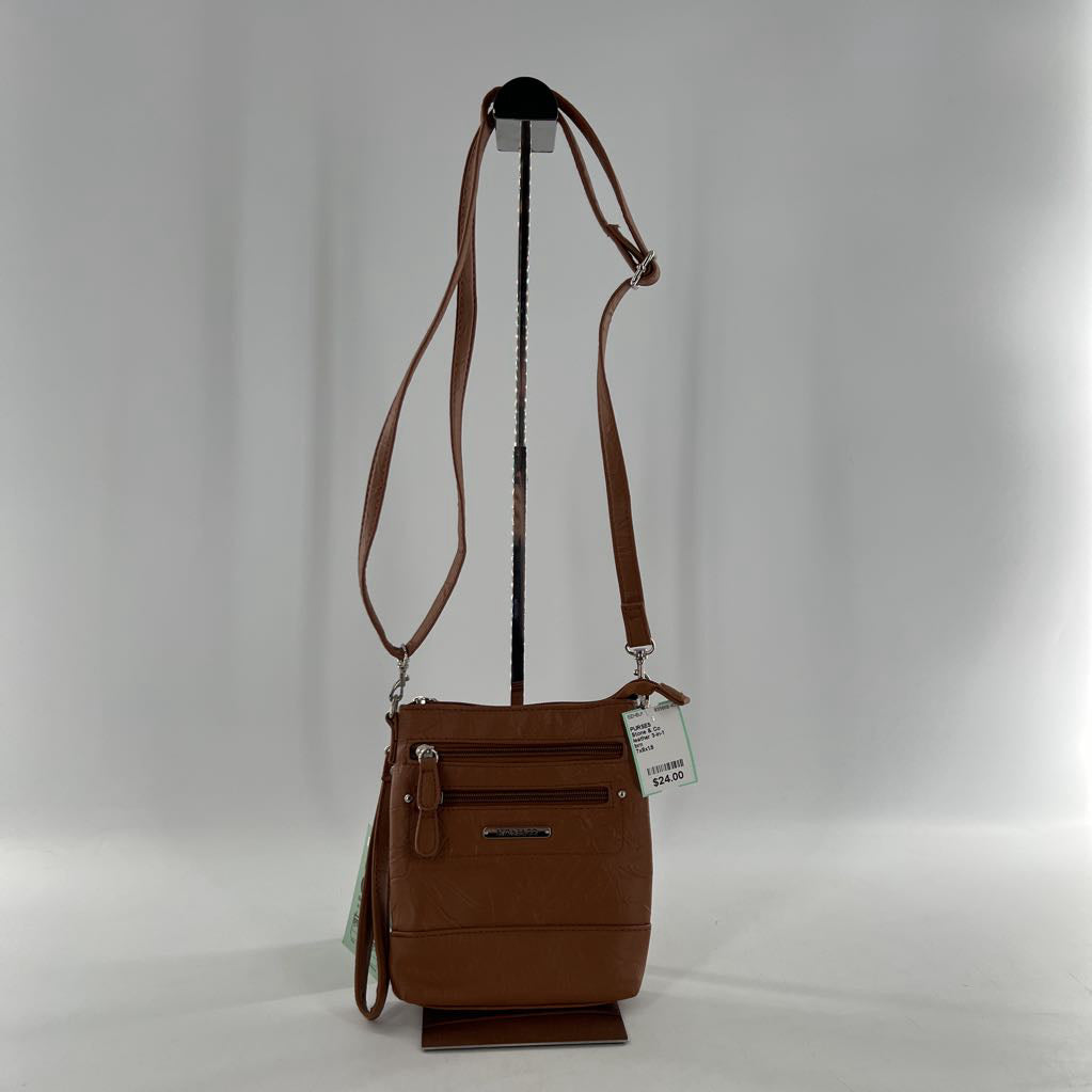 leather 3-in-1 crossbody