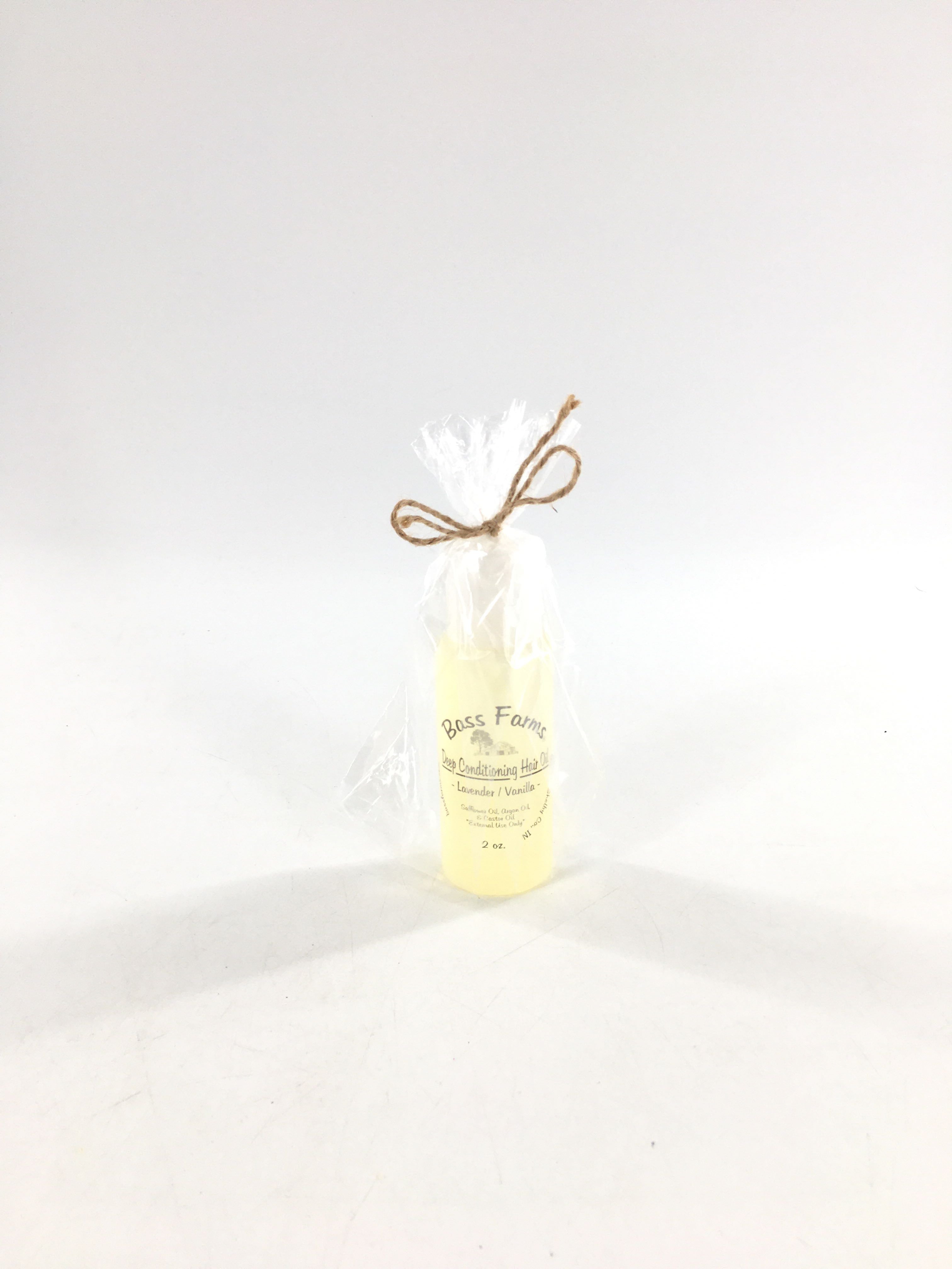 deep conditioning hair oil-lavender & vanilla