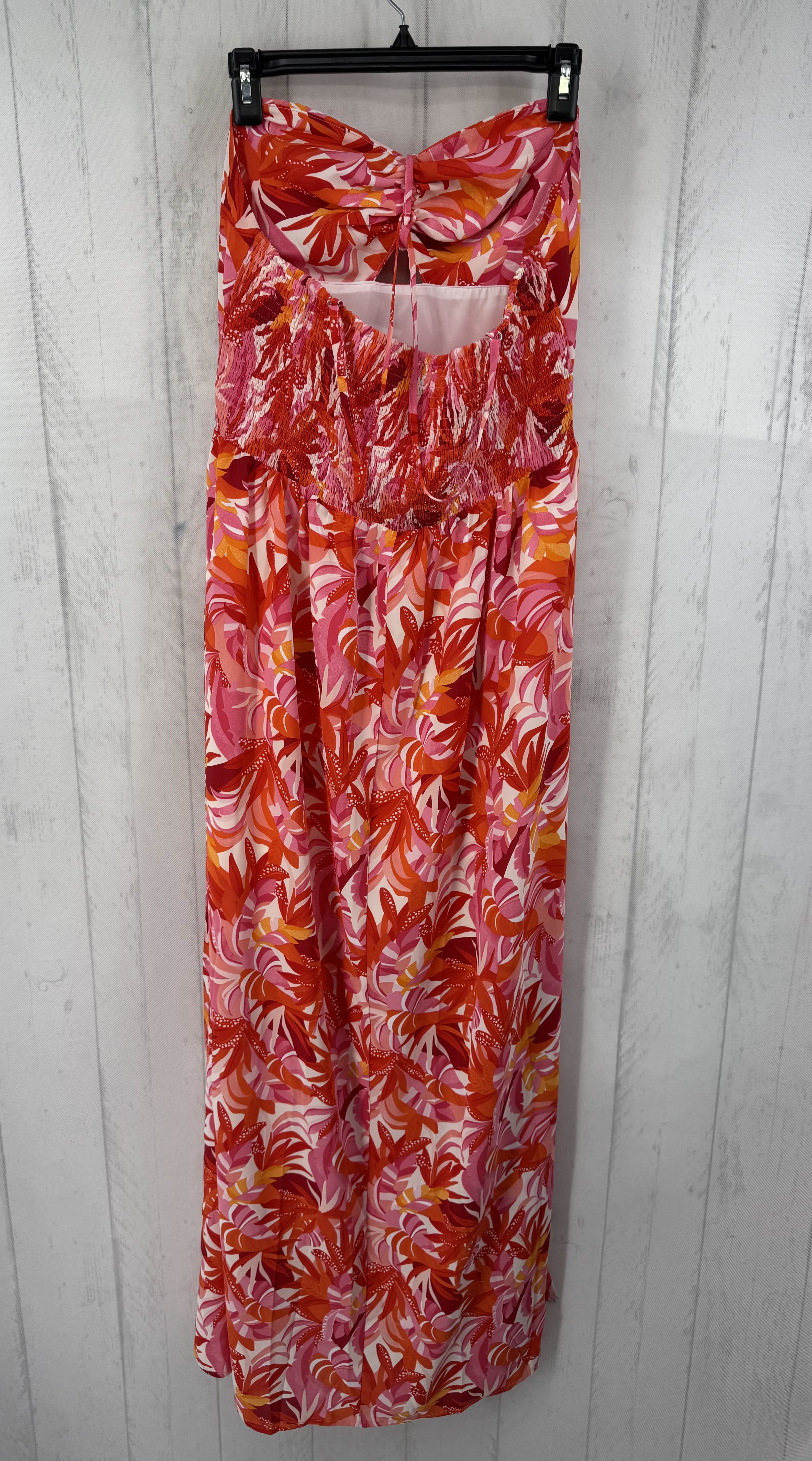 XL flo print slvls dress