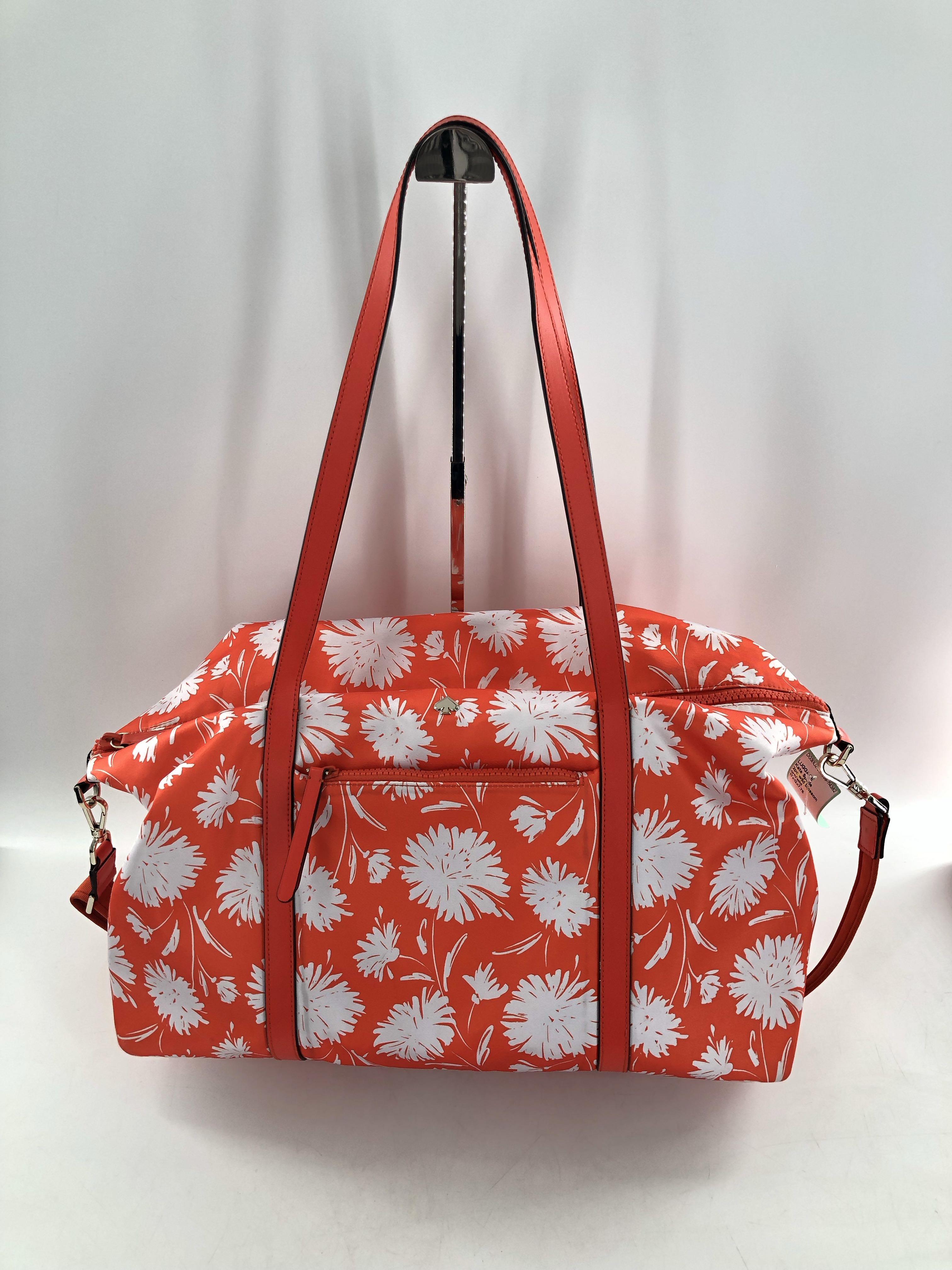 2pc wild blossom weekender w/ cosmetic case
