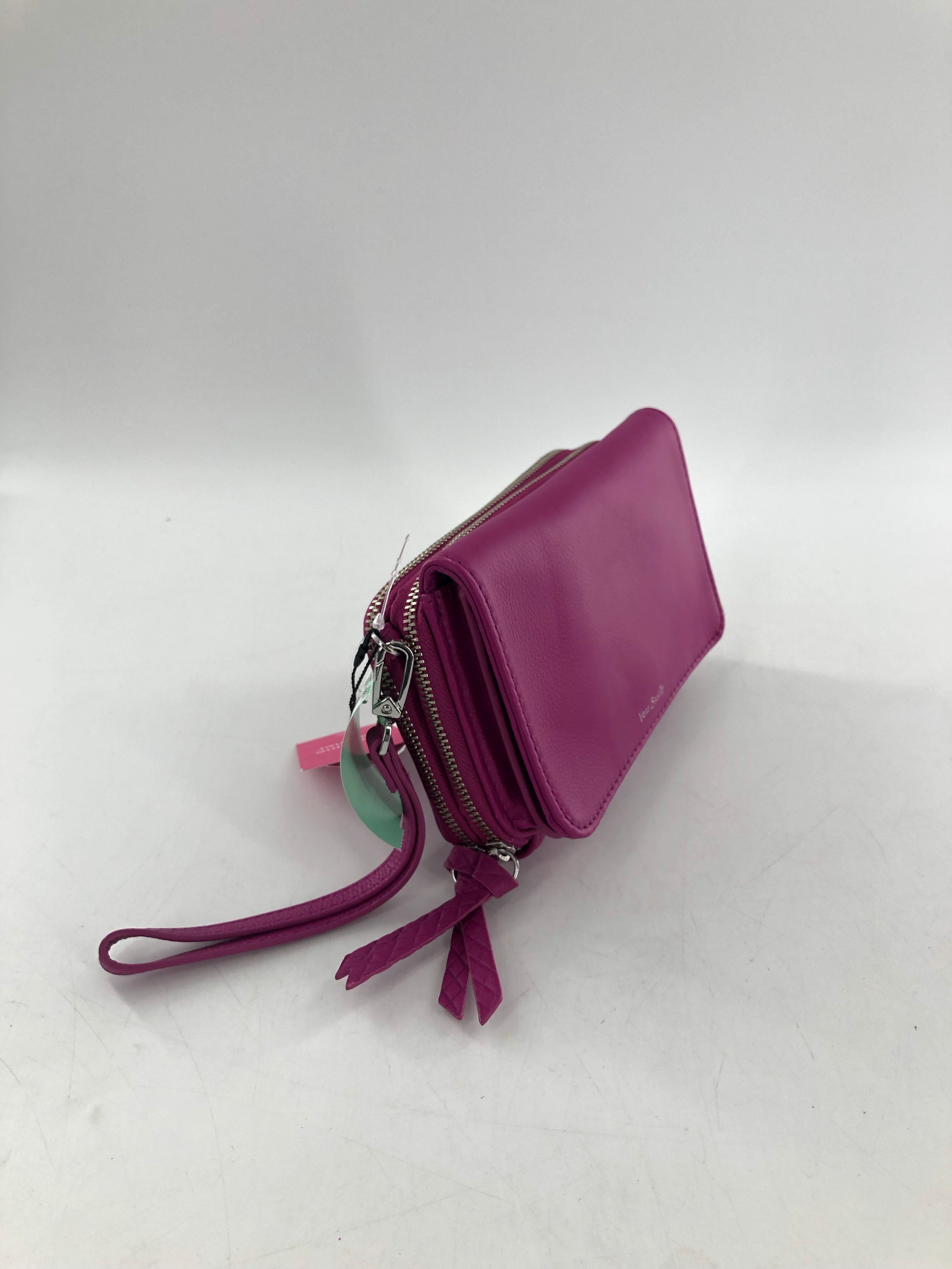 R155 leather RFID 3-in-1 crossbody