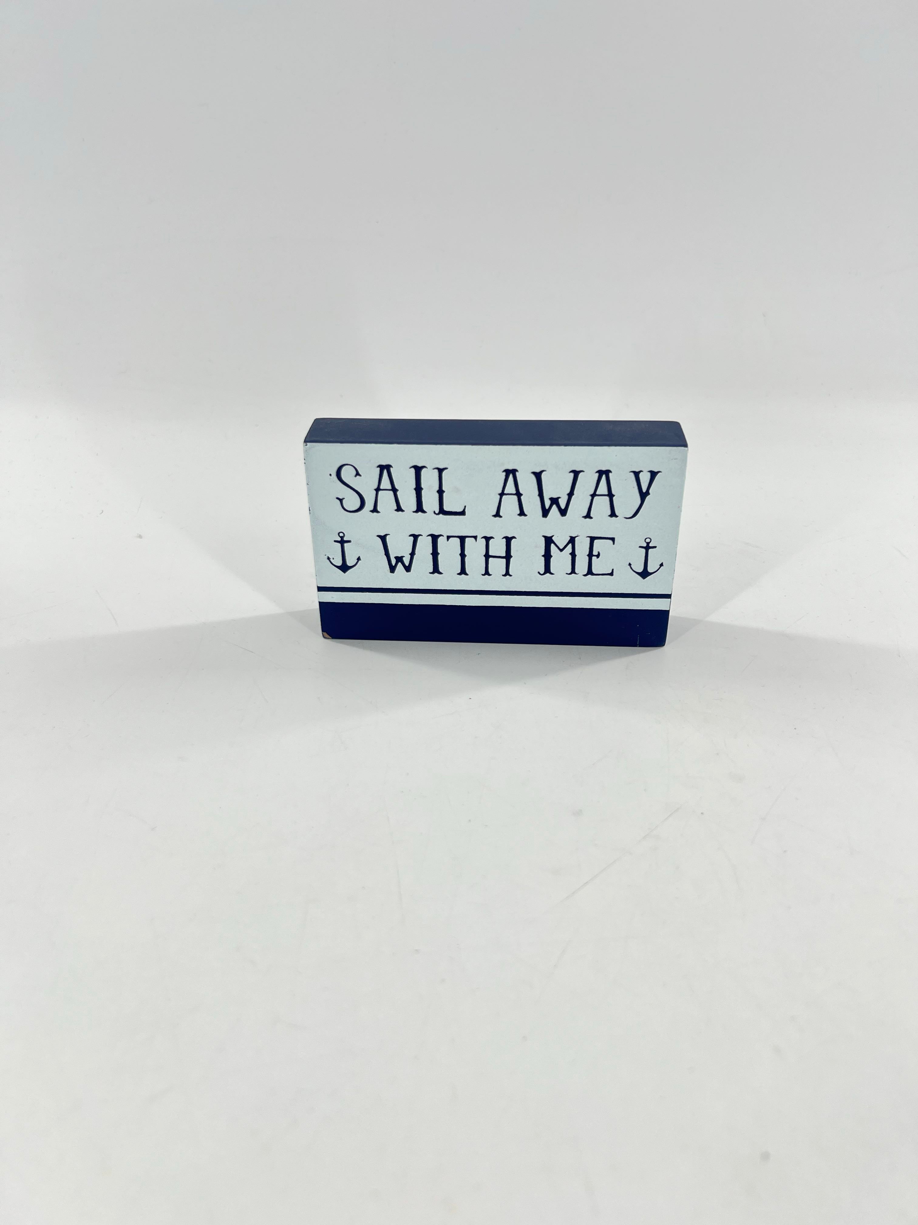 word block-sail away with me