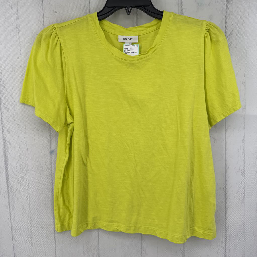 XL round neck s/s tee