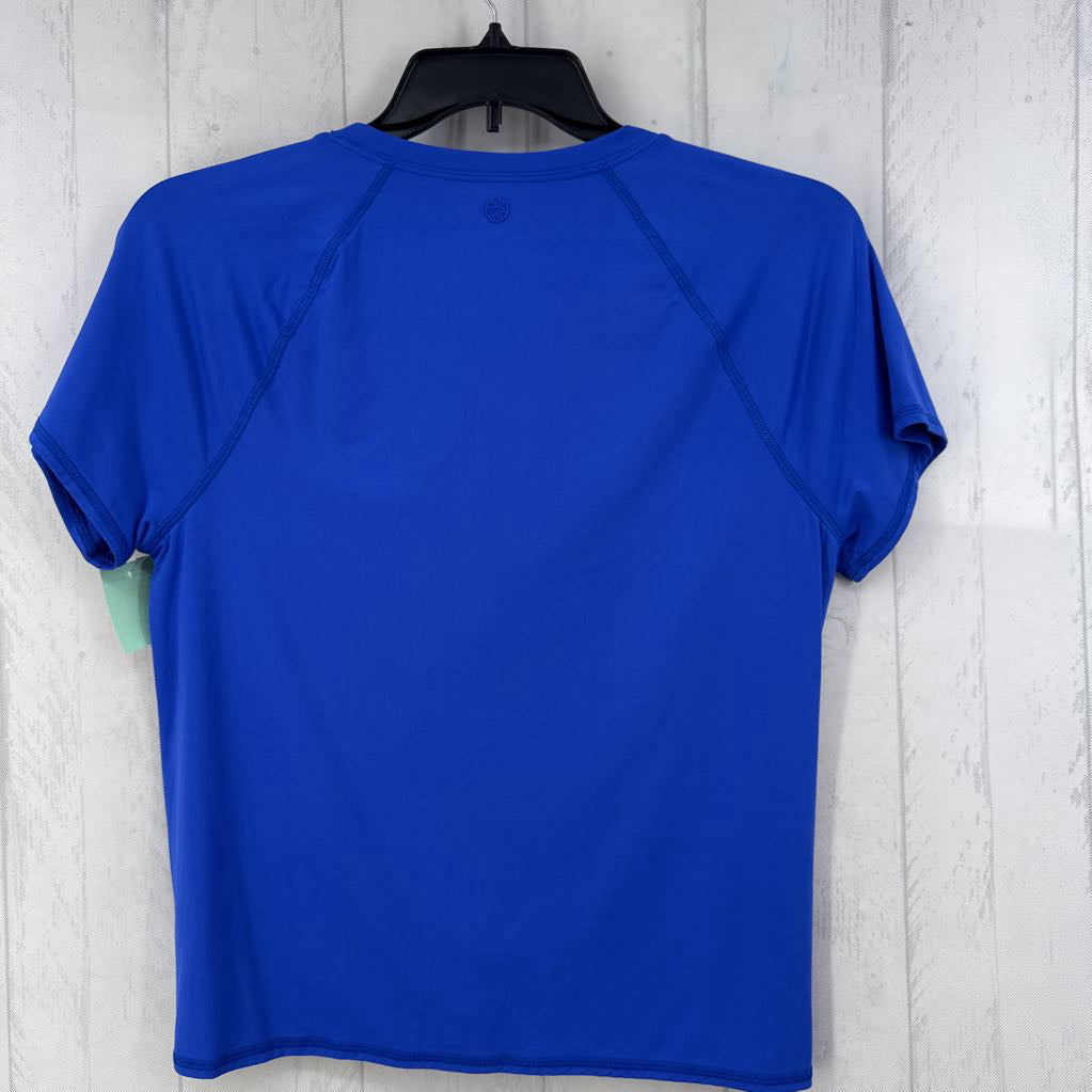 L tied hem s/s top