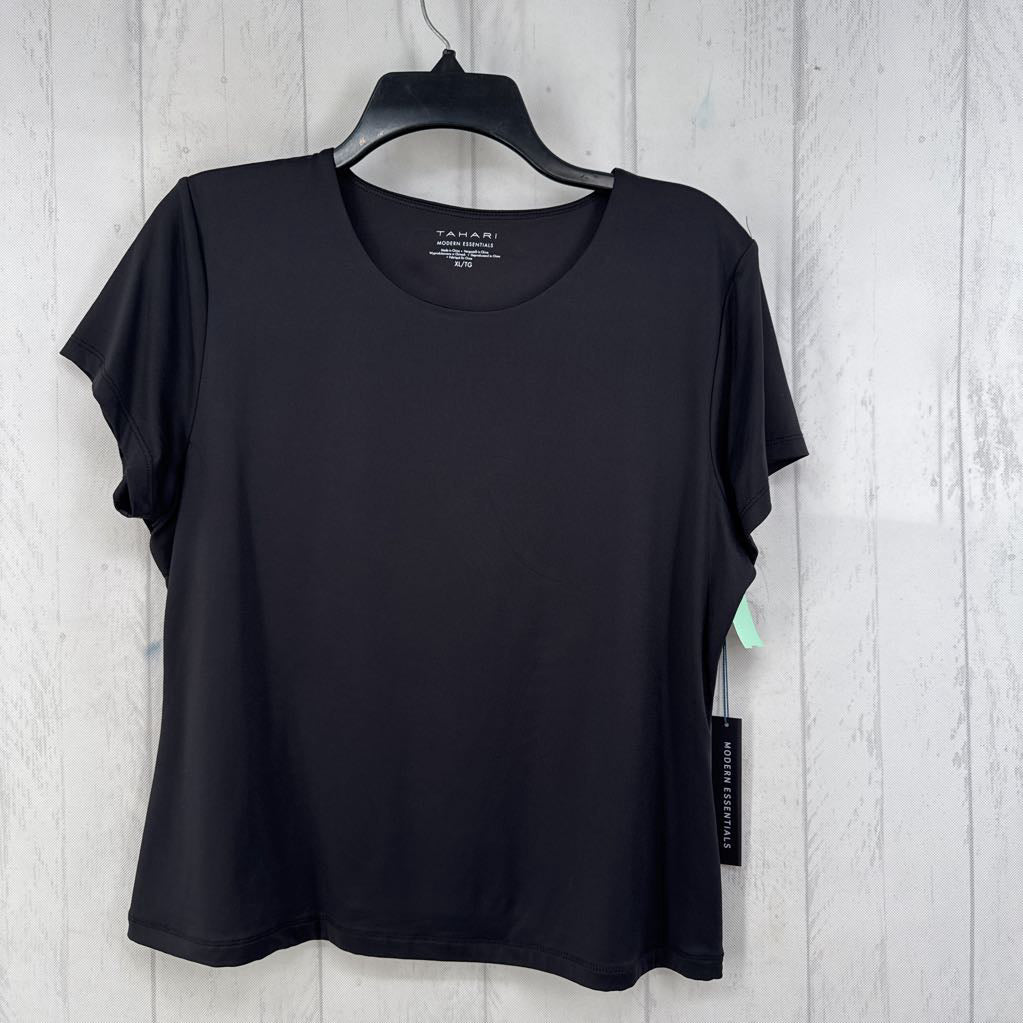 XL round neck s/s top
