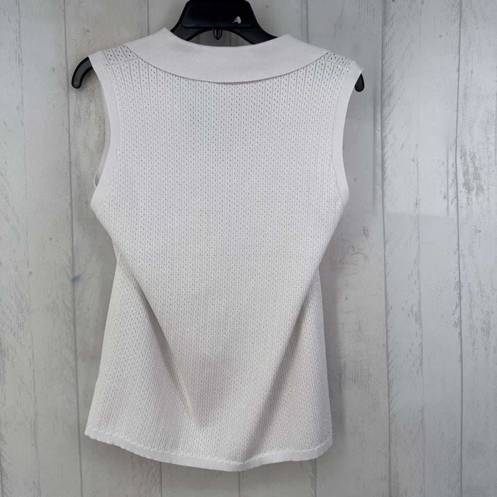 XL split neck sweater vest