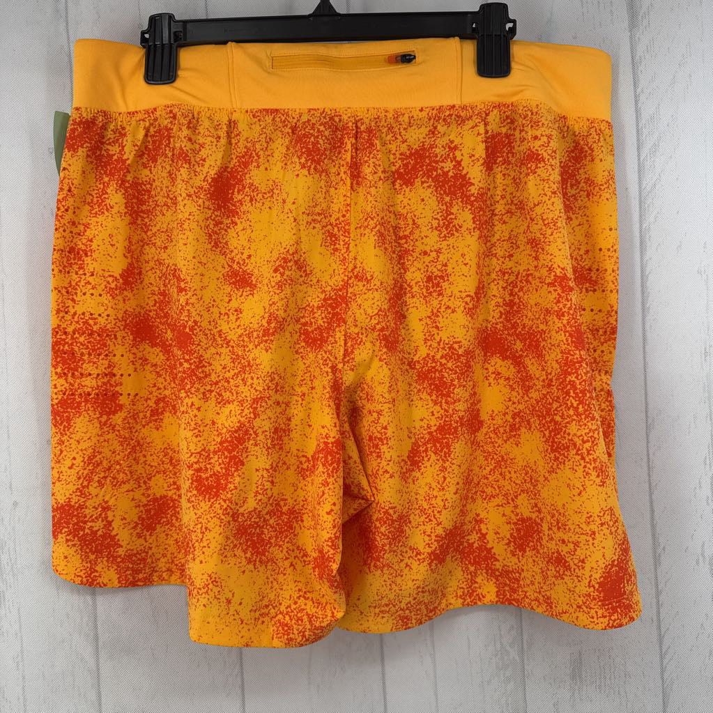 XL printed pull-on shorts