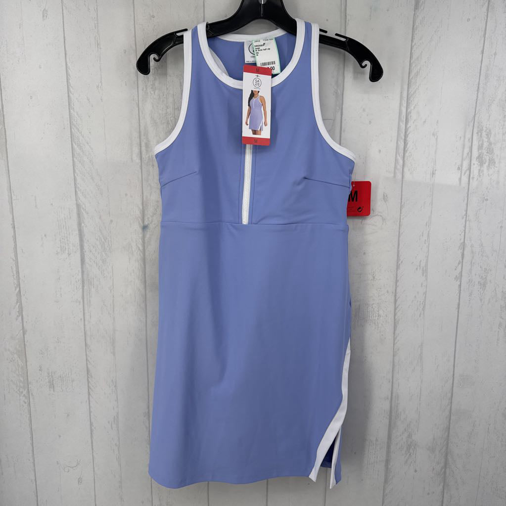 M slvls half-zip dress