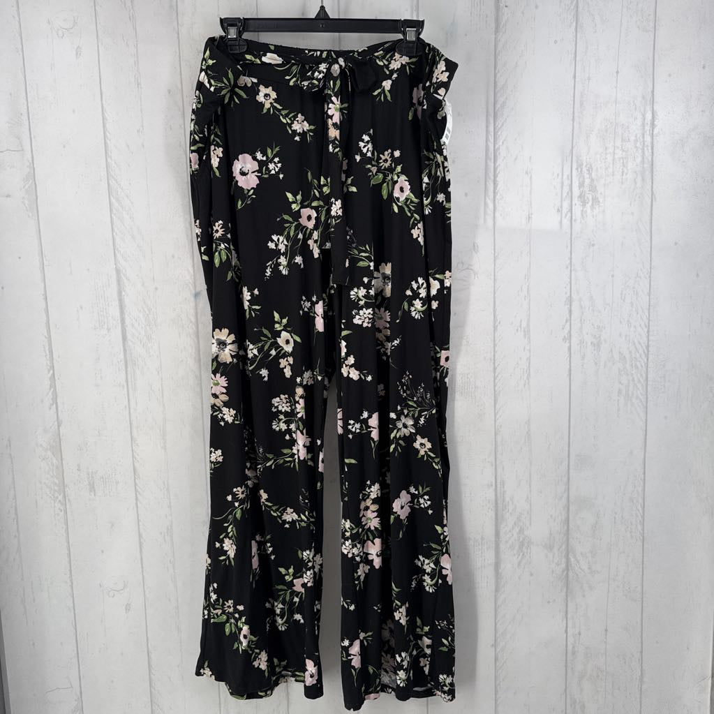 2X flo print wide leg pant