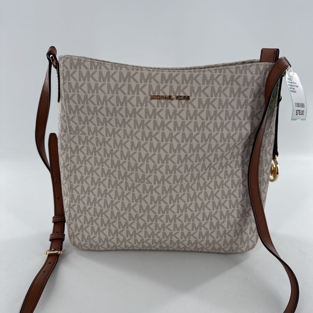 signature logo crossbody