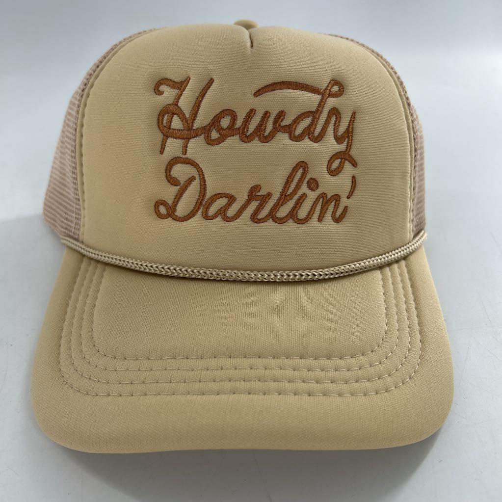 trucker hat-howdy darlin