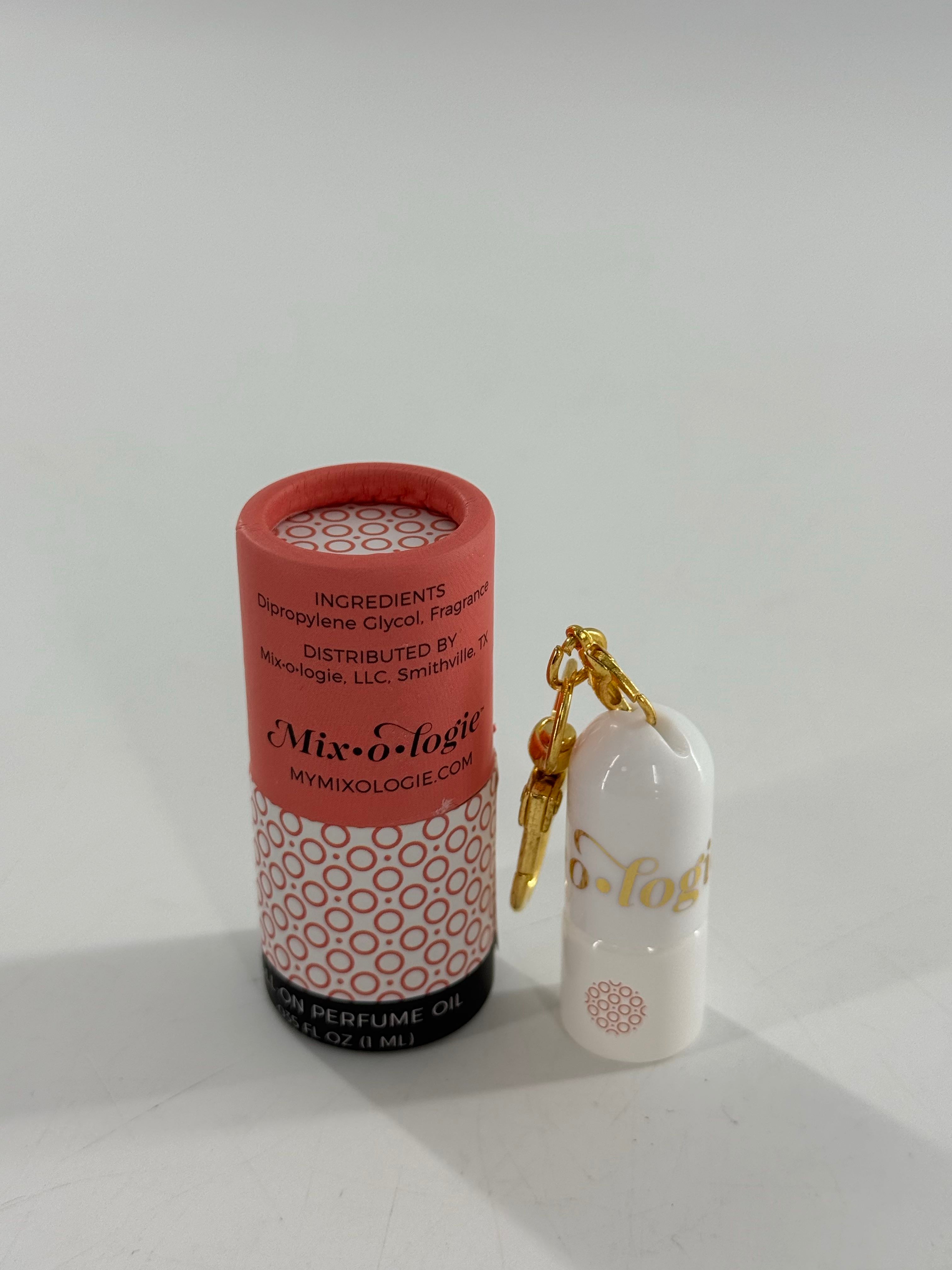 keychain roll-on perfume oil-coconut kiss