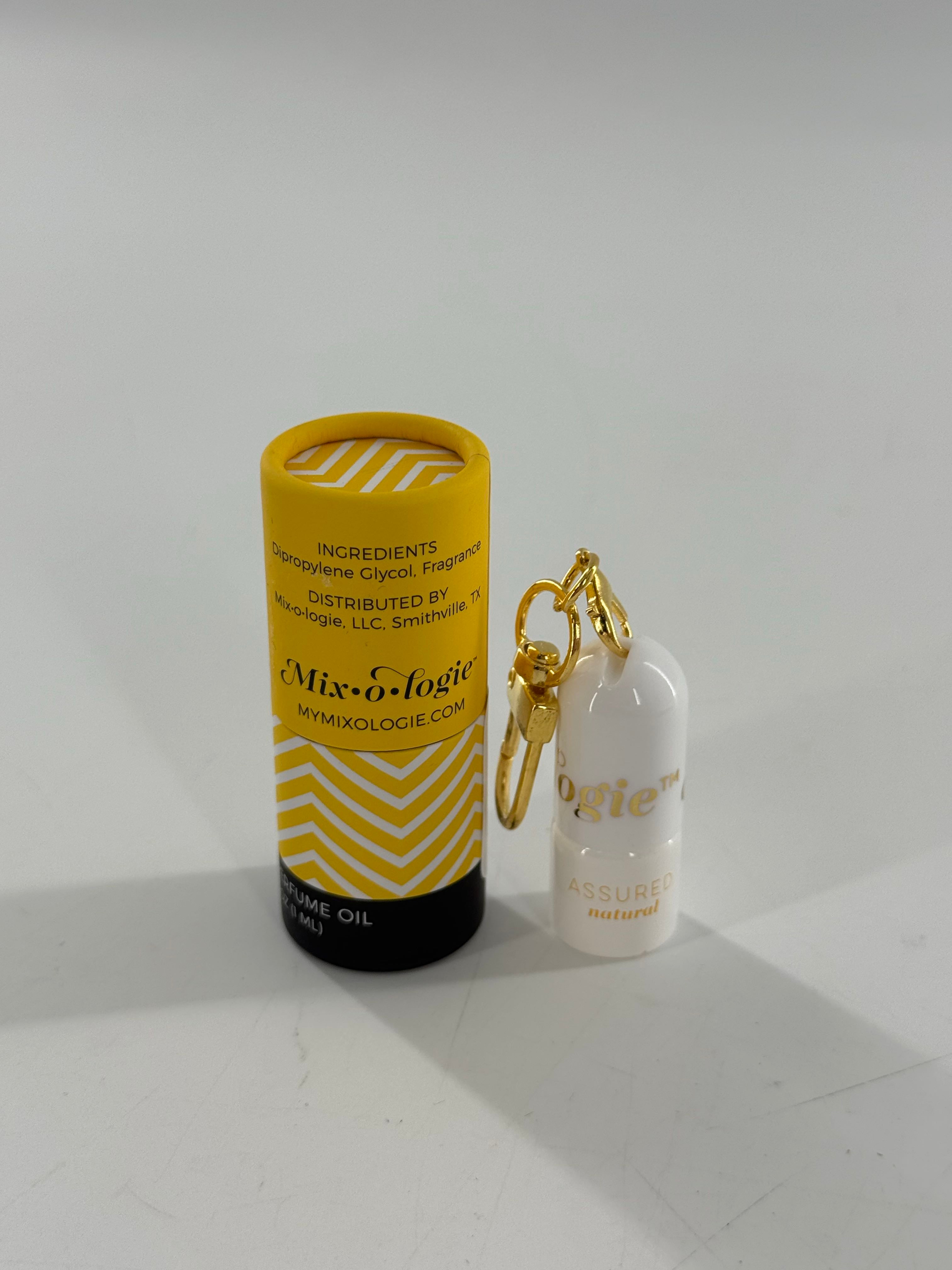 keychain roll-on perfume oil- natural