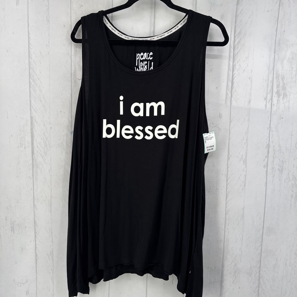 3X flowy tank-blessed