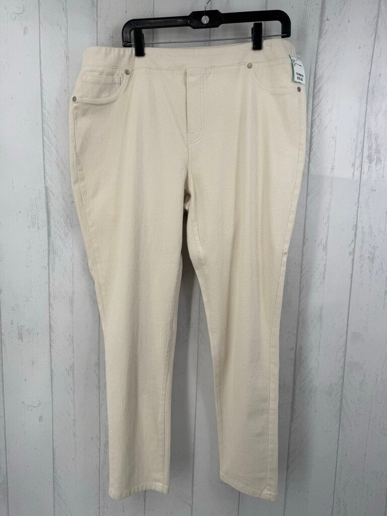 2X pull-on jegging