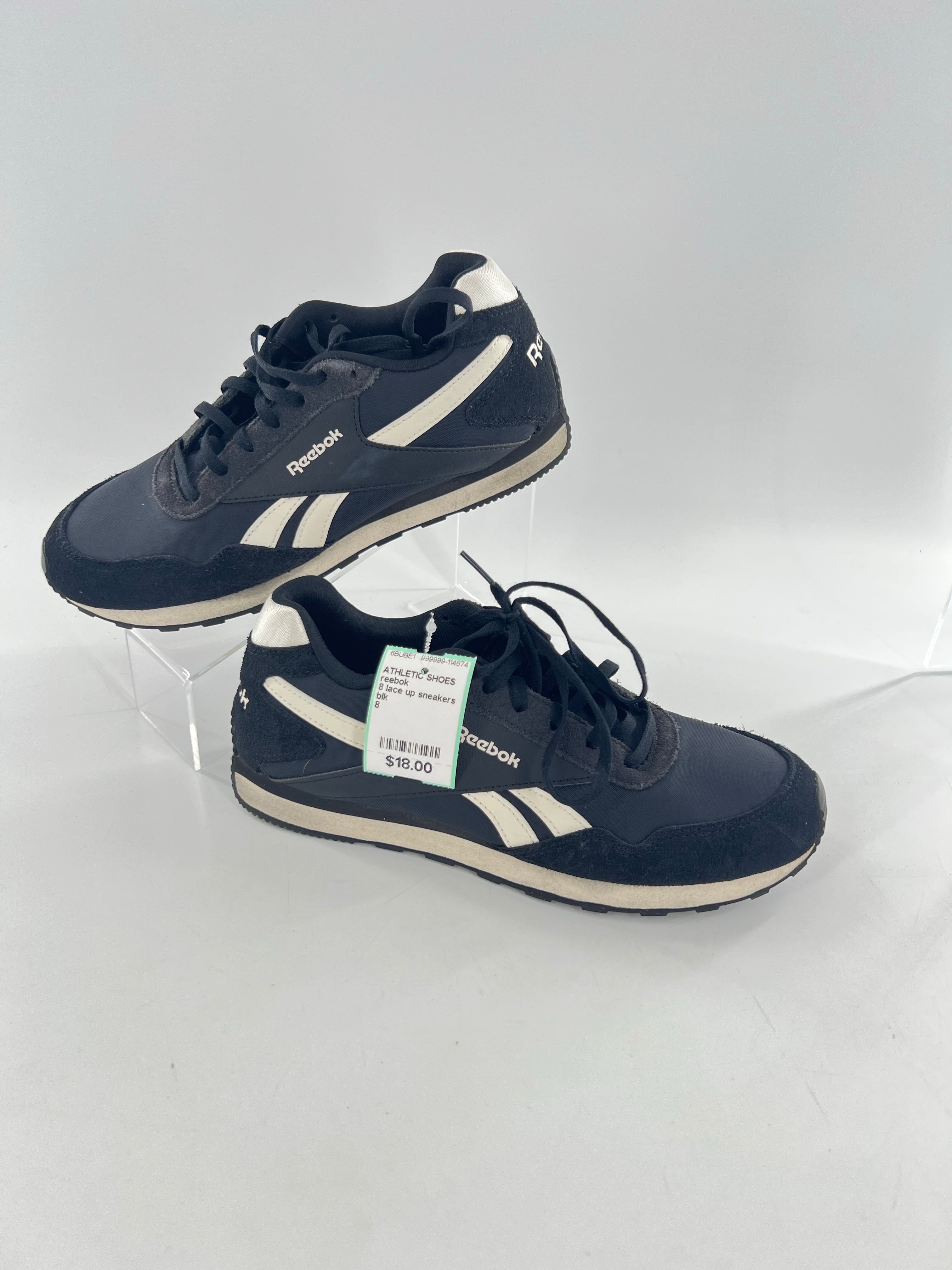 8 lace up sneakers