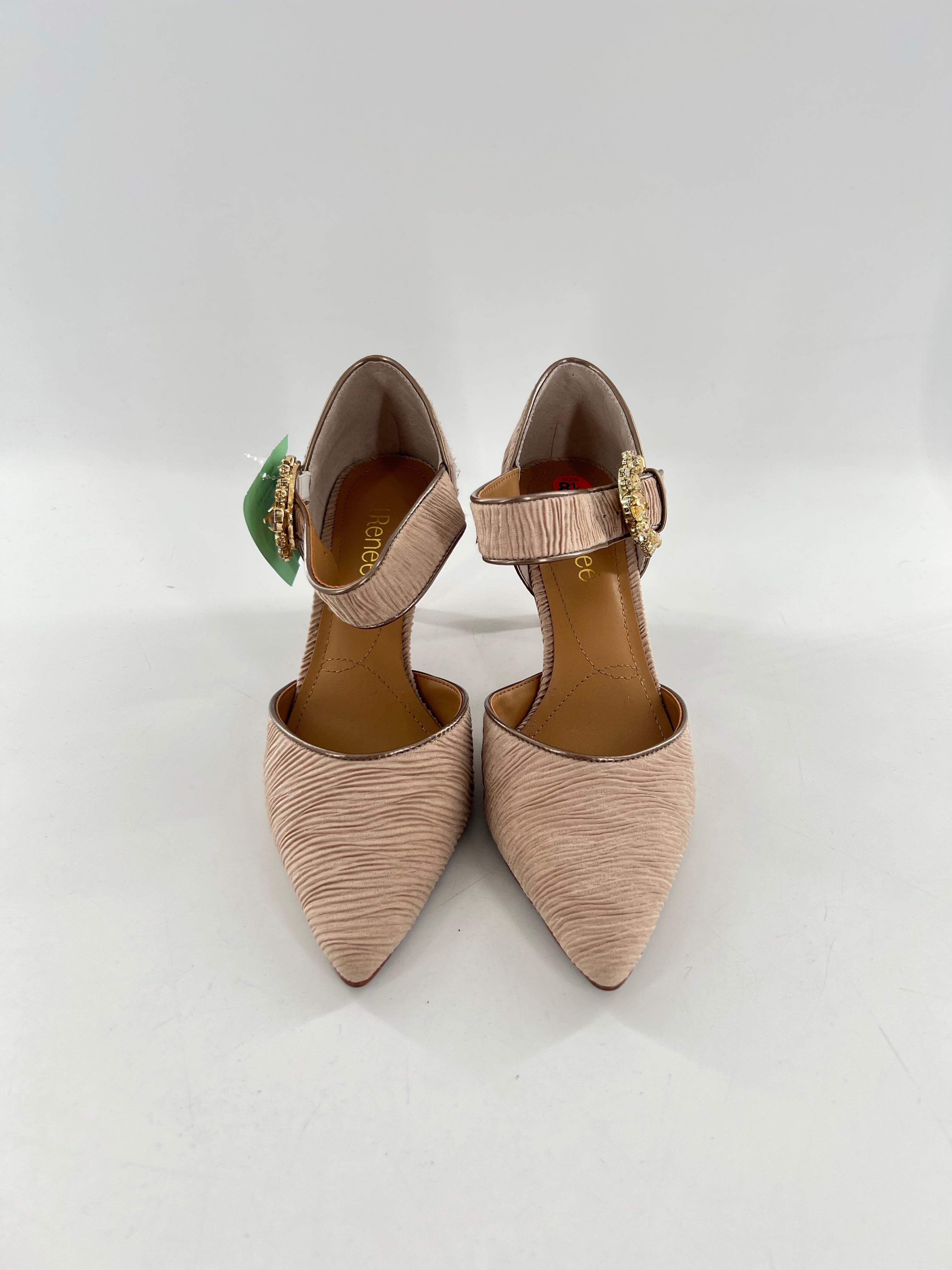 8.5 embelished pointy toe heels