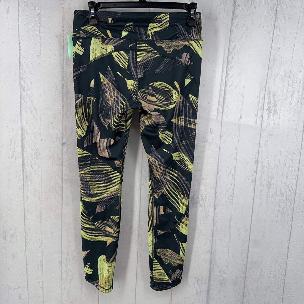 S printed hi-rise leggings