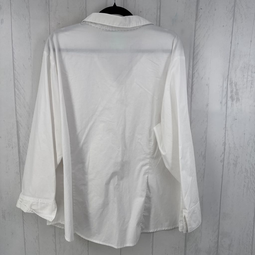 XXXL button down l/s top