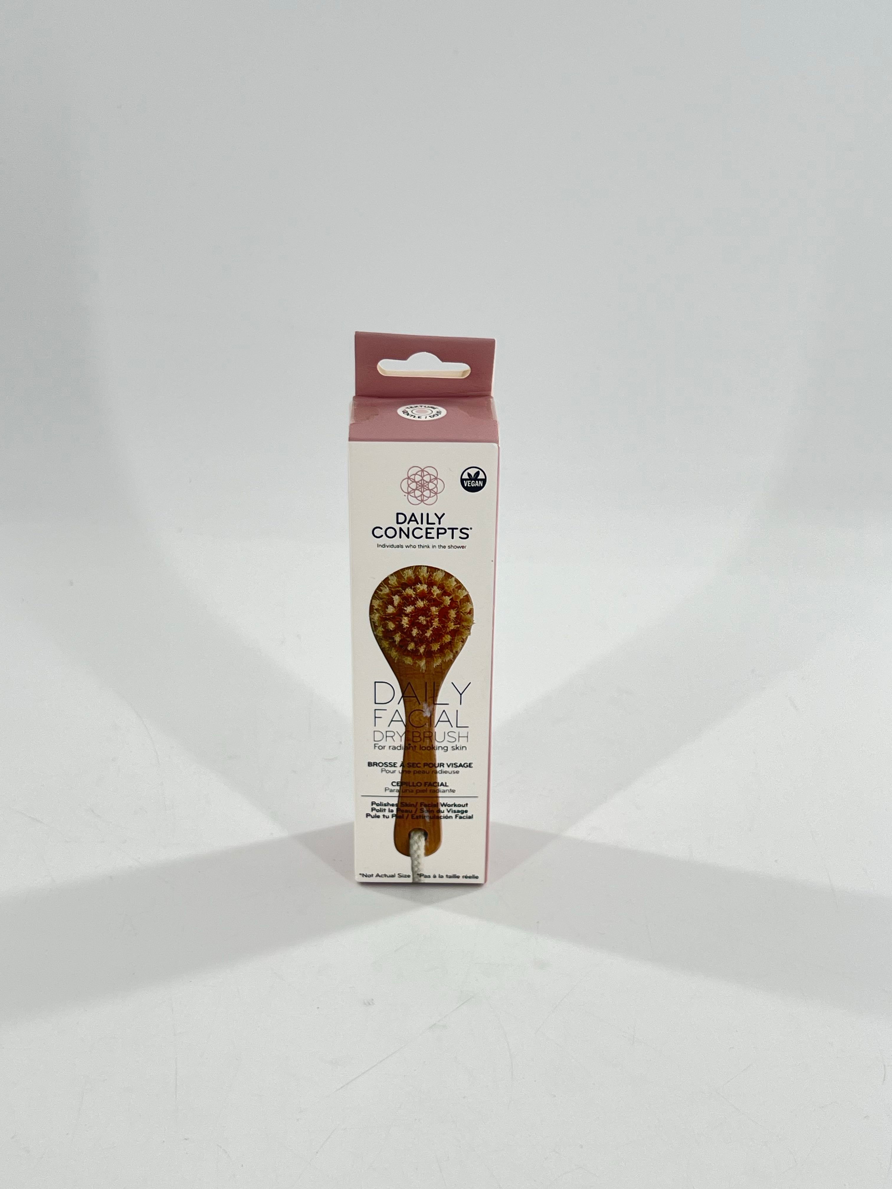daily facial dry brush